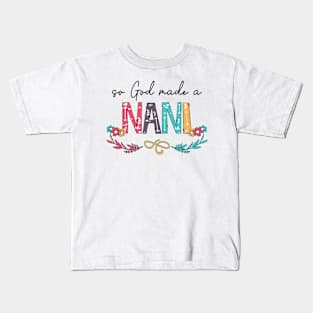 So God Made A Nani Happy Mother's Day Kids T-Shirt